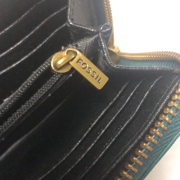 Leather fossil wallet - Picture 7 of 8